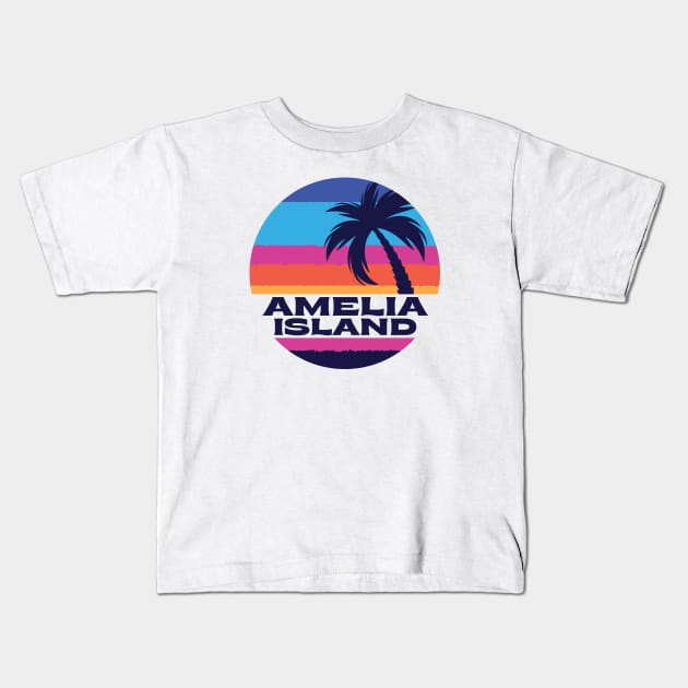 Amelia Island Kids T-Shirt by Hobbs MFG.